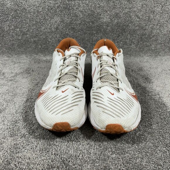 Nike Vapor Edge CV1672-101 Men’s Size 14 White Orange Texas Longhorns Shoes Used main image 11